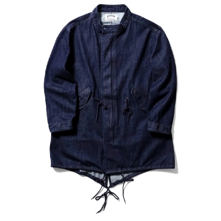 HOUSTON(ヒューストン) モッズコート 51235 DENIM M-65 PARKA / デニムM-65パーカー