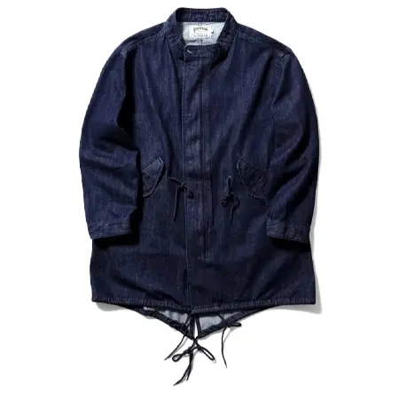 HOUSTON(ヒューストン) モッズコート 51235 DENIM M-65 PARKA / デニムM-65パーカー