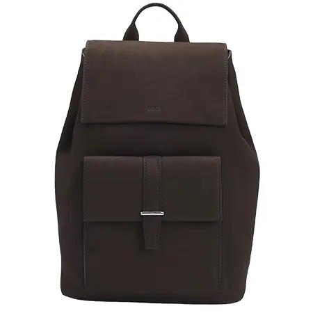 HUGO BOSS(ヒューゴボス) バッグ ドローストリング バックパック ヌバック ロゴトリム