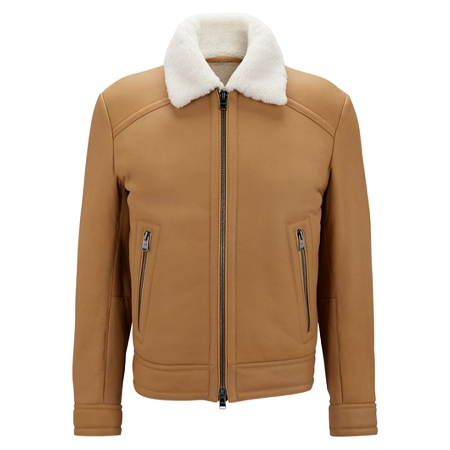 HUGO BOSS(ヒューゴボス) ジャケット シアリングジャケット ダブルジップ