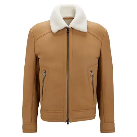 HUGO BOSS(ヒューゴボス) ジャケット シアリングジャケット ダブルジップ