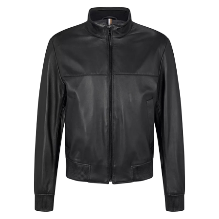 HUGO BOSS(ヒューゴボス) ジャケット ボンバージャケット ナッパレザー