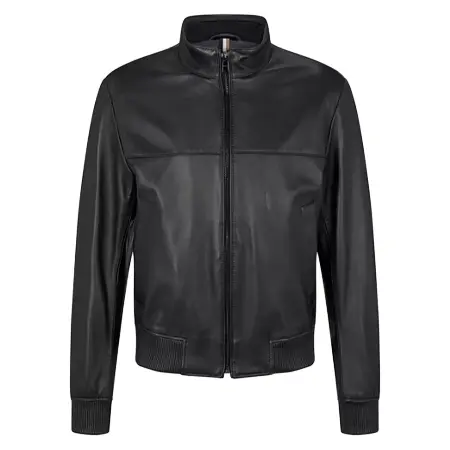 HUGO BOSS(ヒューゴボス) ジャケット ボンバージャケット ナッパレザー