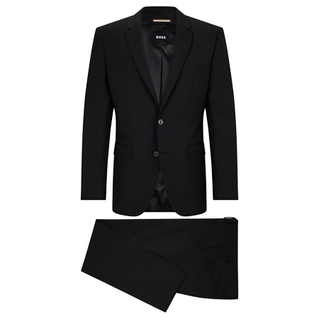 HUGO BOSS(ヒューゴボス) スーツ レギュラーフィットスーツ メランジ ウールブレンド