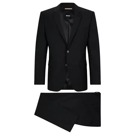 HUGO BOSS(ヒューゴボス) スーツ レギュラーフィットスーツ メランジ ウールブレンド