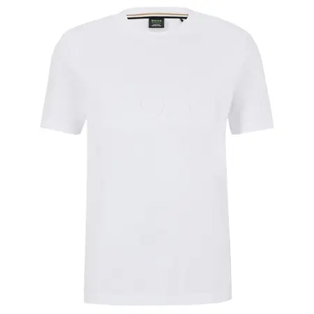 HUGO BOSS(ヒューゴボス) Tシャツ ブロックストライプ Tシャツ コットンインターロック