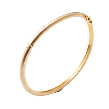 hum(ハム) バングル Humete Refine Metal Hook Bangle Slim LL – Yellow Gold