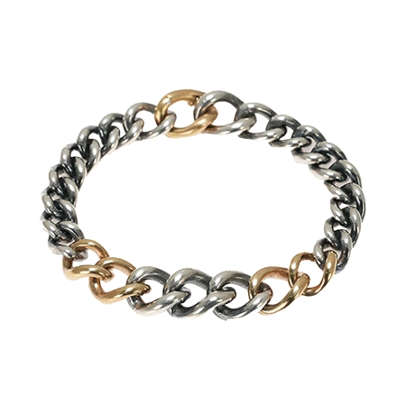 hum(ハム) ブレスレット HUMETE GRADATION CHAIN BRACELET [et-BR131m-ND]