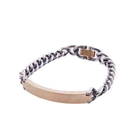 hum(ハム) ブレスレット Identity Bracelet / M – Yellow Gold