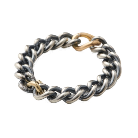 hum(ハム) ブレスレット Humete Diamond Chain Bracelet 11 Large Clasp / 3S – Silver