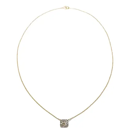 hum(ハム) ネックレス ROSECUT DIAMOND PAVE NECKLACE [rc-N102M]