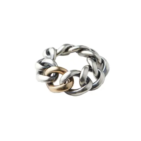 hum(ハム) リング Humete Chain Ring 09 #13 – Silver