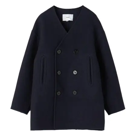 HYKE(ハイク) コート DOUBLE FACE PEACOAT コート
