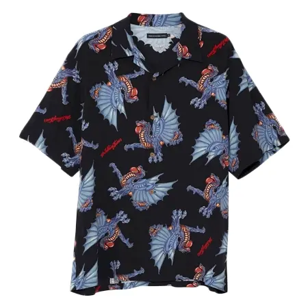 HYSTERIC GLAMOUR(ヒステリックグラマー) シャツ THE ROLLING STONES/SEPTEMBER 1973柄 アロハシャツ