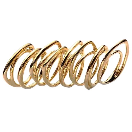 IOSSELLIANI(イオッセリアーニ) リング CLASSIC COLLECTION Alba 8連リング