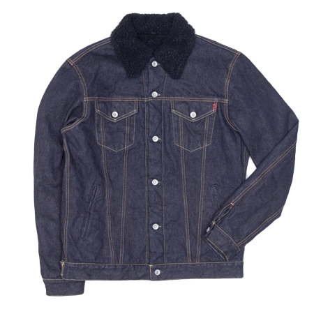 IRON HEART(アイアンハート) デニム IHJ-115 14ozセルビッチデニム裏ボアトラッカージャケット