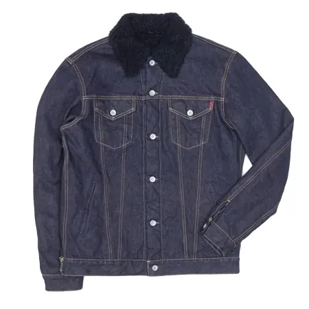 IRON HEART(アイアンハート) デニム IHJ-115 14ozセルビッチデニム裏ボアトラッカージャケット
