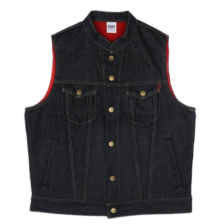 IRON HEART(アイアンハート) デニム IHV-21 18ozボンディングデニム トラッカーベスト