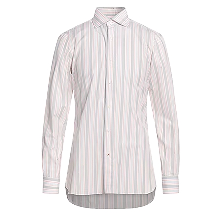 ISAIA(イザイア) シャツ ストライプ柄シャツ