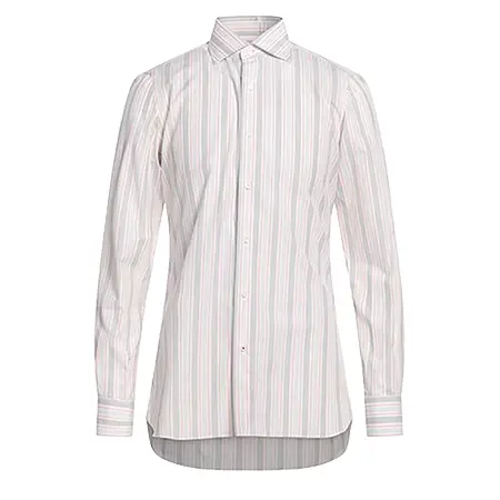 ISAIA(イザイア) シャツ ストライプ柄シャツ