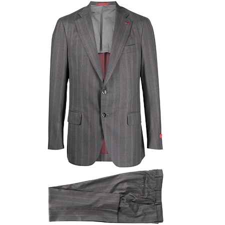 ISAIA(イザイア) スーツ ストライプ ツーピース スーツ