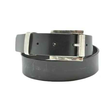 ISAMU KATAYAMA BACKLASH(イサムカタヤマバックラッシュ) ベルト BACKLASH ブライドルレザー 35mm巾ベルト323-18 BK