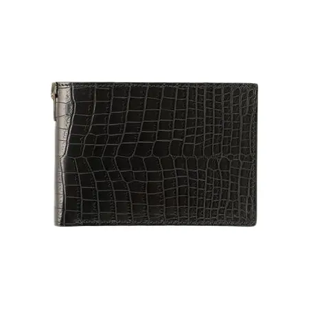 ISAMU KATAYAMA BACKLASH(イサムカタヤマバックラッシュ) 財布 BACKLASH クロコダイル財布 383-01 BK