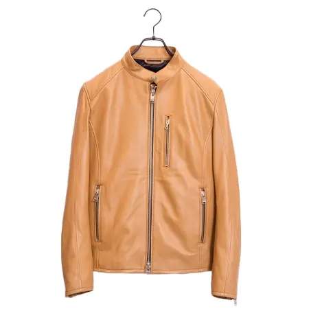 JACKROSE(ジャックローズ) ライダースジャケット JE LAMB LEATHER SINGLE RIDERS JE22.20/ラムレザーシングルライダースジャケット