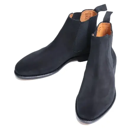 JALAN SRIWIJAYA(ジャランスリウァヤ) ブーツ 99034 / BLACK REPELLO SUEDE (LEATHER SOLE)