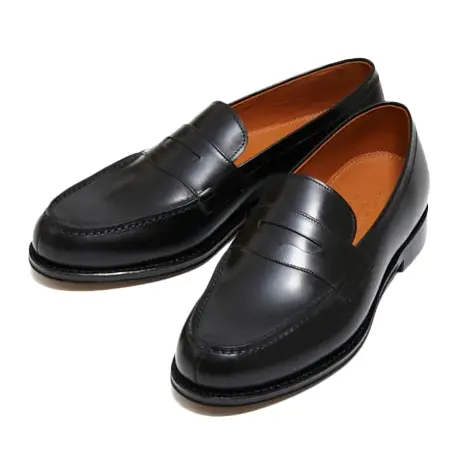 JALAN SRIWIJAYA(ジャランスリウァヤ) ローファー 98998 GARUDA / BLACK (LEATHER SOLE)