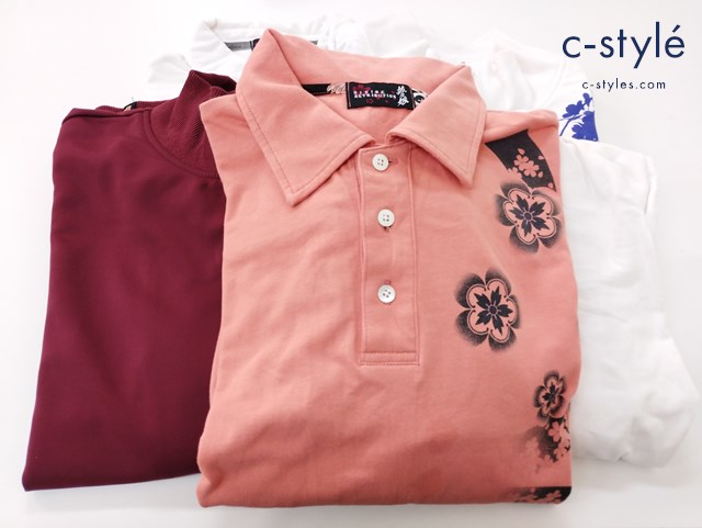 抜刀娘 フルジップ半袖セットアップジャージ XL 凛 L Tシャツ 半袖 長袖 凛 ジャージ 妃那 刺繍 まとめ 計5点