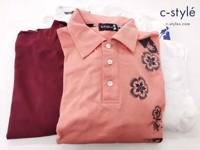 抜刀娘 フルジップ半袖セットアップジャージ XL 凛 L Tシャツ 半袖 長袖 凛 ジャージ 妃那 刺繍 まとめ 計5点