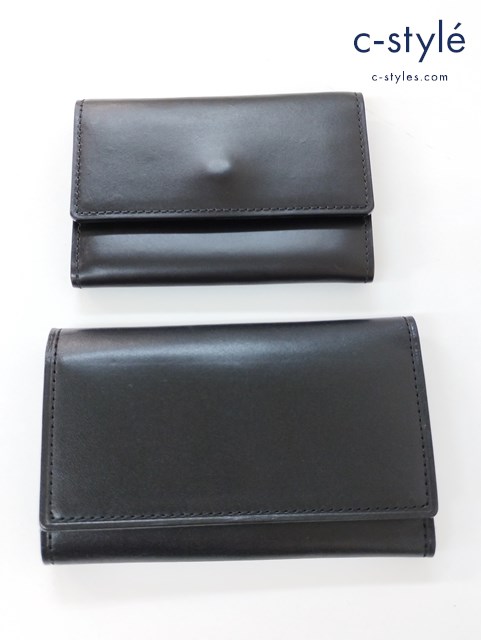 土屋鞄製造所 小銭入れ コインケース キーケース レザー ブラック まとめ 計2点