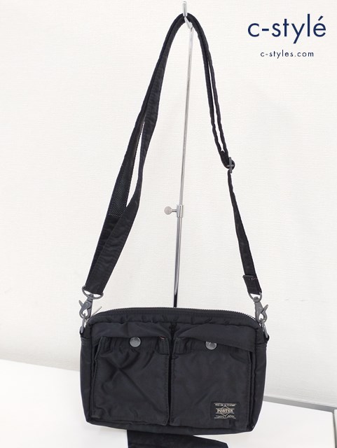 PORTER ポーター ミニショルダーバッグ TANKER タンカー Black ブラック 黒 吉田カバン 日本製