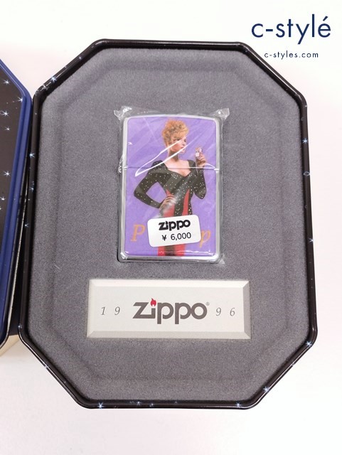 ZIPPO ジッポー オイルライター PINUP GIRLS 1996年 シルバー 喫煙具