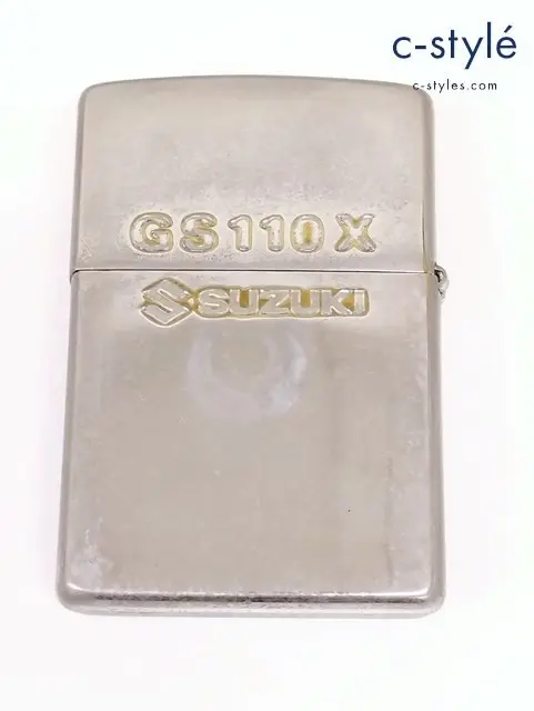 ZIPPO ジッポー オイルライター スズキ カタナ GS110X 1999年 シルバー バイク 喫煙具