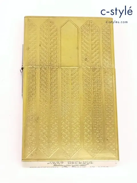 ZIPPO ジッポー 1933 ファースト レプリカ 5面加工 ブラス オイルライター ゴールド 喫煙具