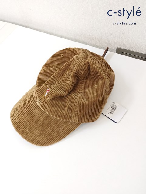 POLO RALPH LAUREN ポロラルフローレン コーデュロイキャップ 帽子 SIZE ONE 茶色系