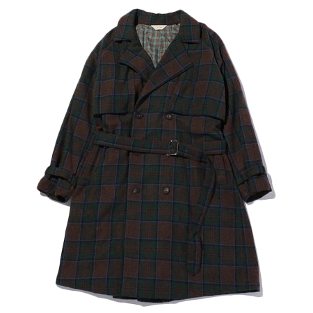 Jieda(ジエダ) コート PLAID TRC CT/トレンチコート