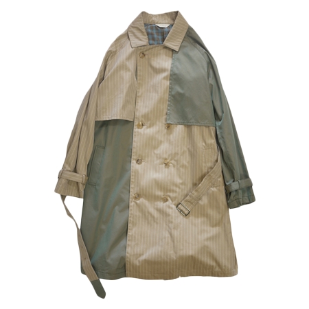 Jieda(ジエダ) コート SWITCHING TRENCH COAT スウィッチングビッグシルエットトレンチコート / Jie-19W-JK02-B