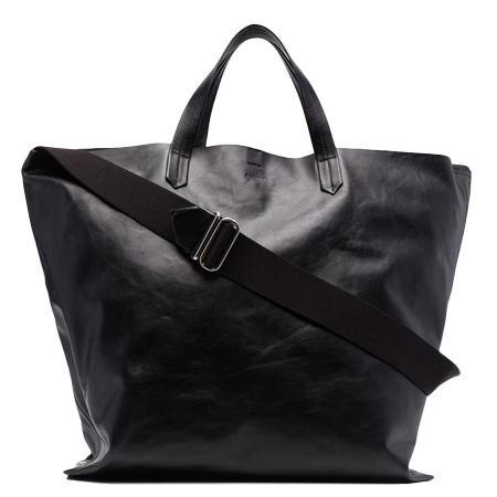 JIL SANDER(ジルサンダー) バッグ logo-debossed leather tote bag