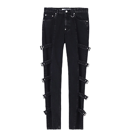 JOHN LAWRENCE SULLIVAN(ジョンローレンスサリバン) デニム Washed denim bondage pants JLS-02-25