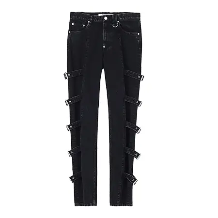 JOHN LAWRENCE SULLIVAN(ジョンローレンスサリバン) デニム Washed denim bondage pants JLS-02-25