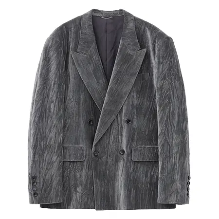 JOHN LAWRENCE SULLIVAN(ジョンローレンスサリバン) スーツ Velvet double breasted jacket 1A004-0124-07