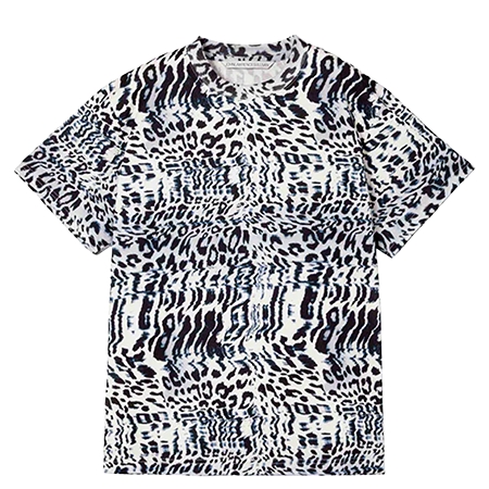 JOHN LAWRENCE SULLIVAN(ジョンローレンスサリバン) Tシャツ Leopard print t-shirt 5B003-0123-25