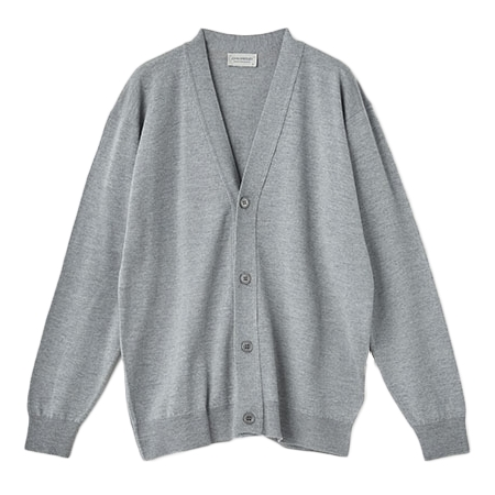 JOHN SMEDLEY(ジョンスメドレー) カーディガン A4590 メンズ 24G 長袖Vネックカーディガン