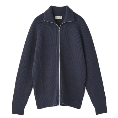 JOHN SMEDLEY(ジョンスメドレー) カーディガン THATCH メンズ 7G 長袖ジップカーディガン