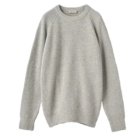 JOHN SMEDLEY(ジョンスメドレー) ニット CONLAN ［Eco Cashmere］カシミヤ混クルーネックリブニットプルオーバー | CONLAN | 7G