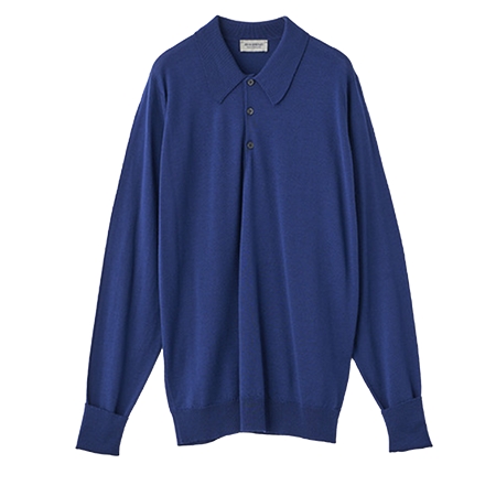 JOHN SMEDLEY(ジョンスメドレー) ポロシャツ DORSET クラシック長袖ポロシャツ | DORSET | 30G EASY FIT