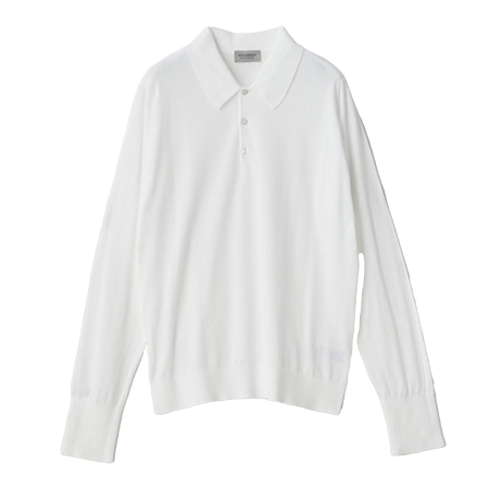 JOHN SMEDLEY(ジョンスメドレー) ポロシャツ FINCHLEY Long sleeved Polo Shirt | FINCHLEY | 30G EASY FIT